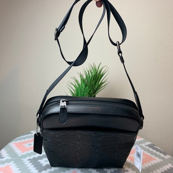 Coach Houston Flight Bag In Signature Leather - Picture 2 of 5